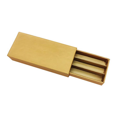 Da gaveta do cartão do papel costume da caixa do rolo pre impresso para os cones 3-12pcs