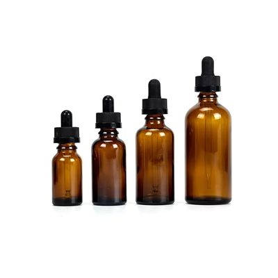 30 ml frasco de gotas de vidro frasco à prova de crianças 15 ml frasco de gotas de óleo essencial 50 ml 100 ml