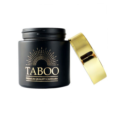 O costume da prova do cheiro remove ervas daninhas dos frascos de empacotamento 3.5g para a flor do