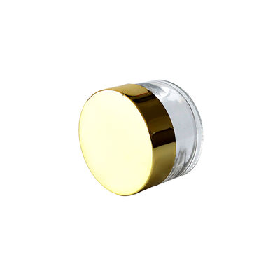 frasco de vidro da erva daninha do espaço livre 1oz com prova sem perigo para as crianças do cheiro da tampa do ouro