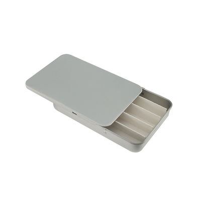 Corrediça resistente Tin Box da caixa do metal do cigarro de Preroll das latas da criança reusável