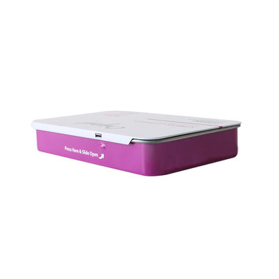 Corrediça resistente Tin Box da caixa do metal do cigarro de Preroll das latas da criança reusável