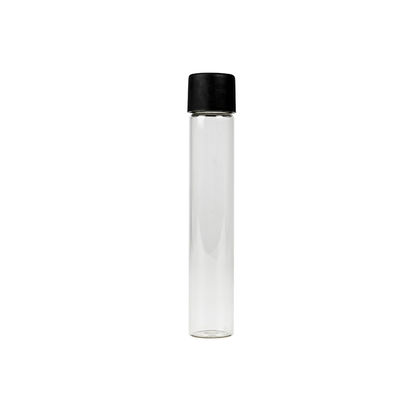 O vidro de Clear Black rola pre o tubo com a tampa resistente 22x116mm do parafuso da criança