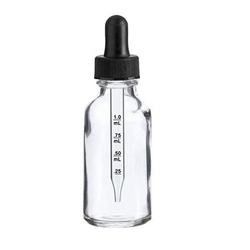 Garrafa de vidro do conta-gotas dos azuis cobalto claros para o soro 50ml 100ml do óleo essencial