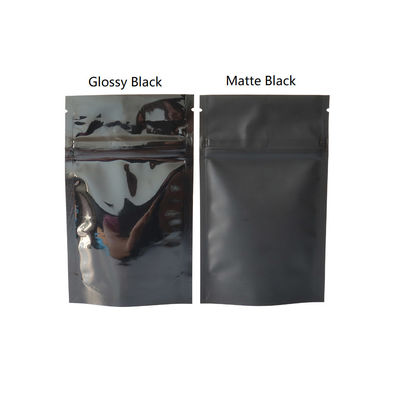 Erva daninha preta de Mylar que empacota a prova feita sob encomenda Ziplock do cheiro do saco da erva daninha