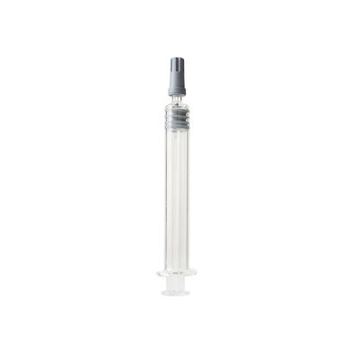 Seringa do fechamento do vidro 3ml Luer do deslizamento de Luer reusável para o óleo puro