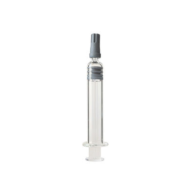 Seringa de vidro 2.25ml do fechamento estéril reusável de Luer para o óleo do cânhamo CBD