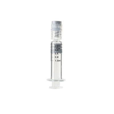 Seringas do óleo do  do fechamento de Luer do vidro de Borosilicate