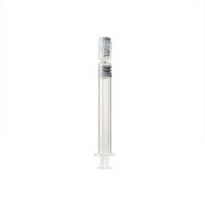 Seringa de vidro médica da seringa 3ml do fechamento de Prefillable Luer da categoria para o óleo do  CBD