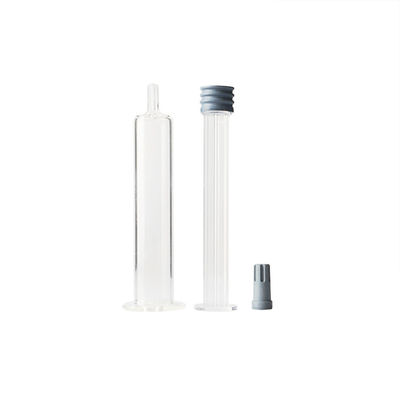 prova de vidro do escape da seringa do fechamento plástico descartável de Luer do atuador 5ml