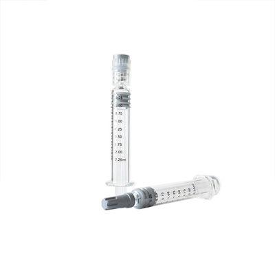seringa do fechamento de Luer do óleo do  2.25ml com prova do escape do tampão