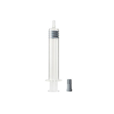 prova de vidro do escape da seringa do fechamento plástico descartável de Luer do atuador 5ml