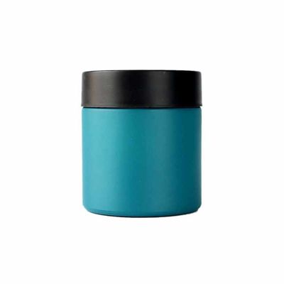Logotipo personalizado frasco de vidro de ervas daninhas - D60 * H52 3oz 3,5 gramas frasco de vidro com tampa à prova de crianças