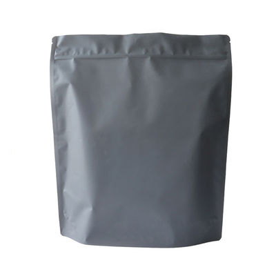 1LB a flor seca Mylar remove ervas daninhas de empacotar 1 libra Matte Black Mylar Barrier Bags