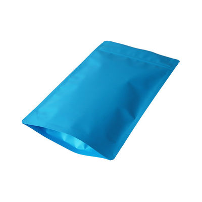 Venda a retalho Blule Branco Negro Resistente a crianças Ziplock Mylar Weed Bags Embalagem à prova de crianças