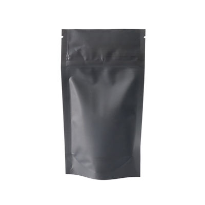 Os sacos pequenos pretos da erva daninha 1/4oz para o Ziplock do CR das flores do  levantam-se o malote