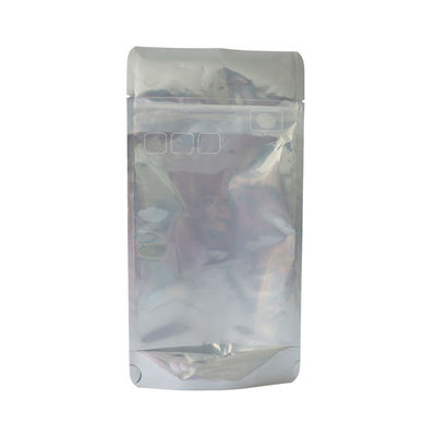 4x6'' Inch Childproof Zipper Top Mylar Weed Embalagem 1/4 onça
