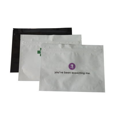 Os  de Matte Glossy Mylar Weed Packaging retiram a prova da criança do saco