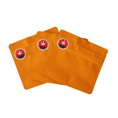 A erva daninha feita sob encomenda do saco Ziplock de Mylar embala o  floresce o empacotamento