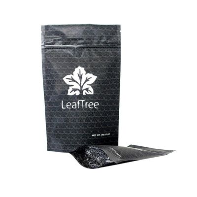 erva daninha de 28g 454g CBD Mylar que empacota o revestimento Ziplock do toque macio do saco da marijuana