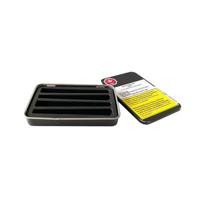 Corrediça feita sob encomenda Tin Box do cigarro de Preroll do bloco da erva daninha da caixa portátil do metal