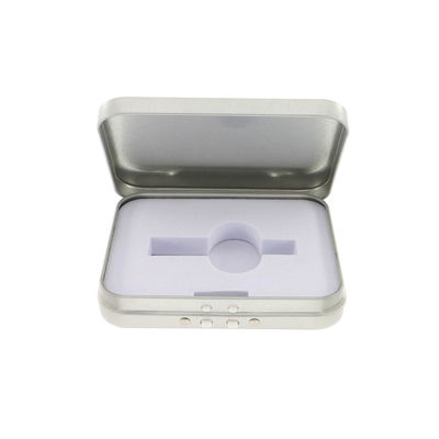 Criança imprimindo feita sob encomenda Tin Cases resistente com tampas articuladas