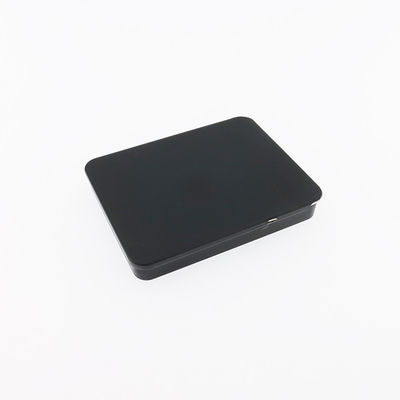 A caixa preta 5pcs do suporte comum do metal rola pre o  Tin Box retangular