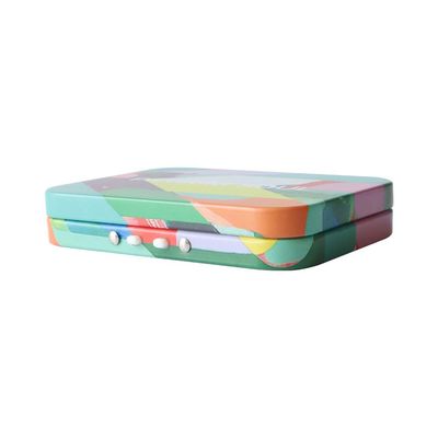 Criança Tin Box resistente para o metal Tin Case da Articular-tampa do CR de Vapes