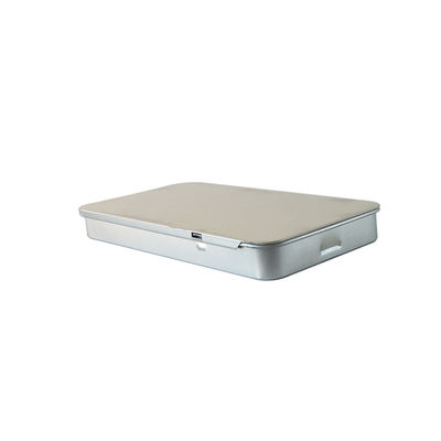 A corrediça resistente de gravação Tin With Paper Insert 5 da criança embala pre a lata do rolo
