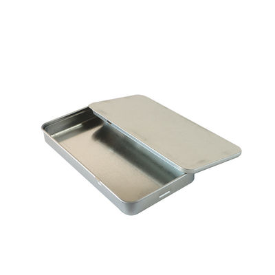 Criança retangular Tin Box With Metal Insert resistente do