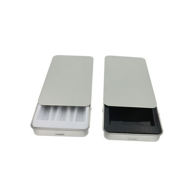 2pcs 4pcs 5pcs Preroll caixa de lata com logotipo personalizado e vários tamanhos