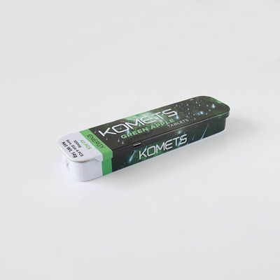 Criança superior Tin Box For Vape Cartridge resistente da corrediça retangular portátil