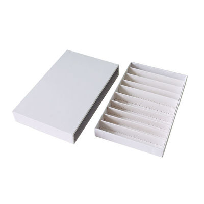 Da gaveta do cartão do papel costume da caixa do rolo pre impresso para os cones 3-12pcs