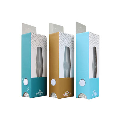 Caixa de empacotamento feita sob encomenda de Logo Printing Vaping Cartboard Cartridge que envia pelo ar/mar/por expresso
