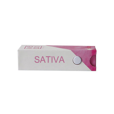 Seringa Vape Pen Packaging da caixa do cartucho de Vape do cartão do CR