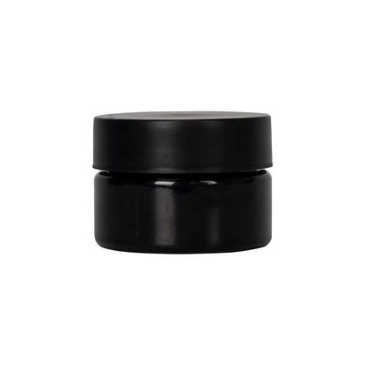 Pet plástico 2 oz com tampa resistente a crianças Custom Color  Jar