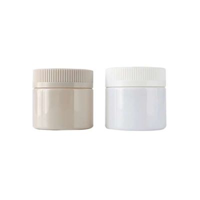 Armazenamento feito sob encomenda do  dos recipientes plásticos 3oz do frasco da flor do cânhamo da cor