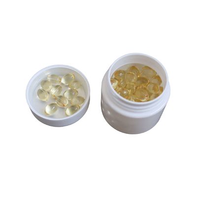 Frascos plásticos brancos da prova 3oz da criança para o armazenamento da marijuana