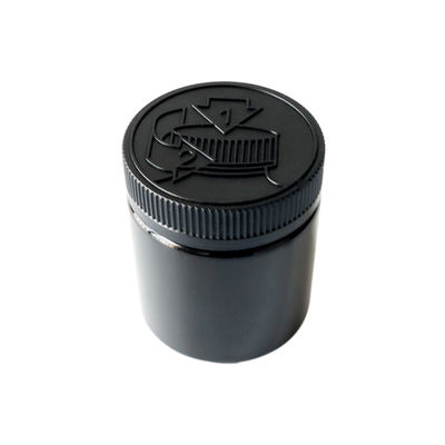 Tampa sem perigo para as crianças dos recipientes plásticos feitos sob encomenda da erva daninha para o  5oz 6oz 8oz