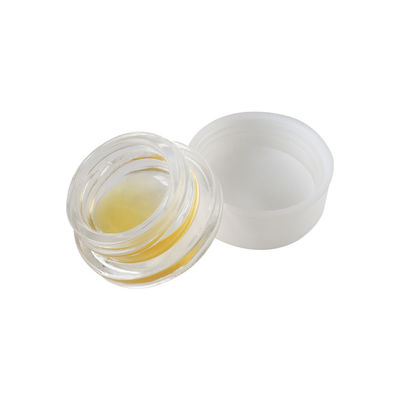 Resistente a crianças 9 ml frasco de vidro concentrado para óleo de cera bálsamo labial CR recipiente Dab