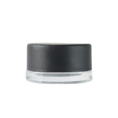 Resistente a crianças 9 ml frasco de vidro concentrado para óleo de cera bálsamo labial CR recipiente Dab