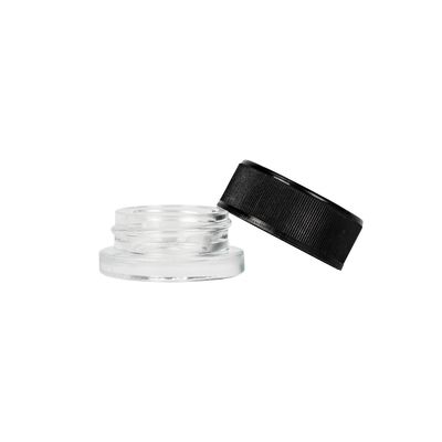 Embalagem de frasco de vidro de forma redonda de 5 ml e 9 ml de óleo concentrado de
