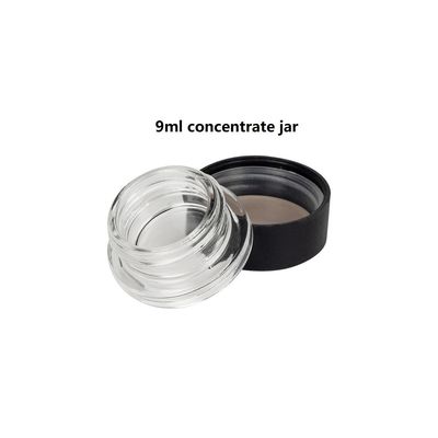 Frasco de vidro do concentrado feito sob encomenda da cor 9ml 5ml com a tampa resistente do parafuso da criança