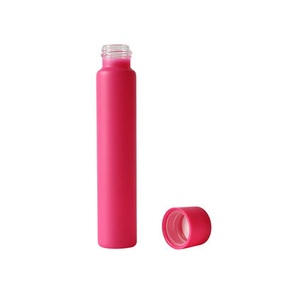 o vidro cor-de-rosa de 115mm rola pre o tubo de vidro resistente da criança sem corte do tubo