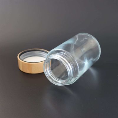 frasco de vidro sem perigo para as crianças do armazenamento 6oz para o vidro de empacotamento da erva daninha da flor do