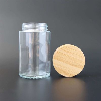 frasco de vidro sem perigo para as crianças do armazenamento 6oz para o vidro de empacotamento da erva daninha da flor do