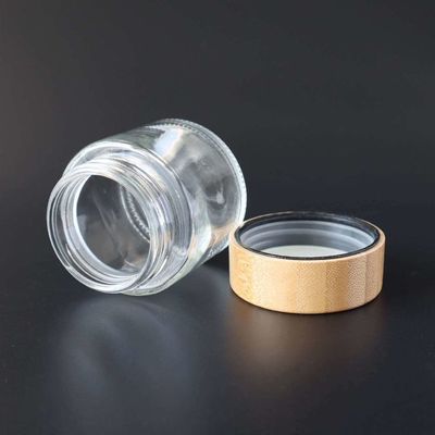 frasco de vidro da erva daninha da prova do cheiro do espaço livre 3.5g para o logotipo feito sob encomenda das flores secas