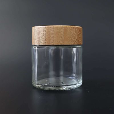 frasco de vidro da erva daninha da prova do cheiro do espaço livre 3.5g para o logotipo feito sob encomenda das flores secas