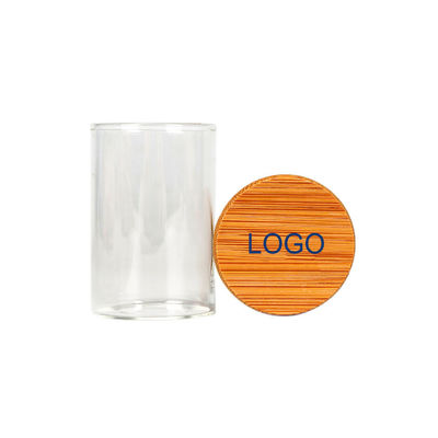 Frascos herméticos do armazenamento do vidro de Borosilicate do alimento para o chá de ervas