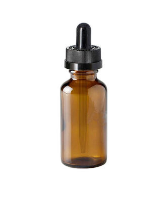 Espaço livre de vidro sem perigo para as crianças Amber Green azul da garrafa 30ml 1oz do conta-gotas